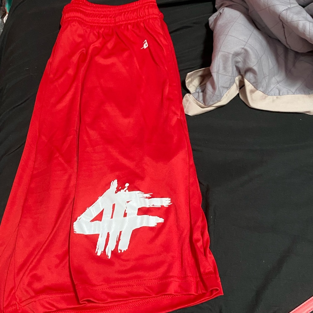 Voice of the Family 4TF basketball shorts